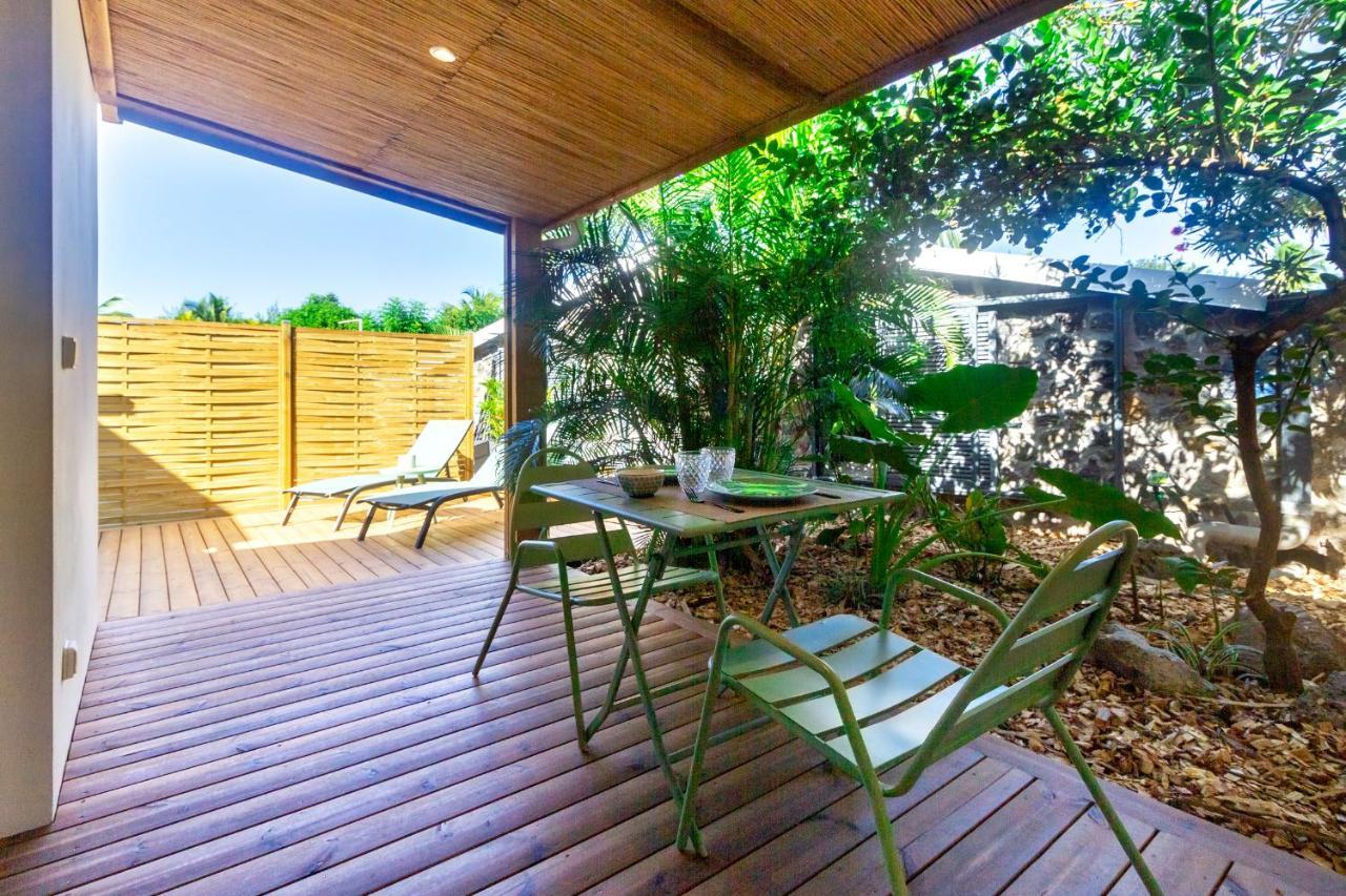 Idylle - Charmant Bungalow A 2 Pas Du Lagon Ла Салин ла Ба Екстериор снимка
